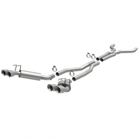 Camaro 15053 Stainless Quad Split Rear Exit Catback Exhaust