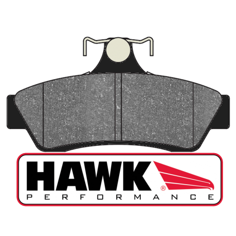 Hawk HB573x.615 Rear Brake Pads - Street